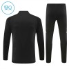 Real Madrid Kind Trainings Sweatshirt Kwart-Zip 2024-25 Zwarte